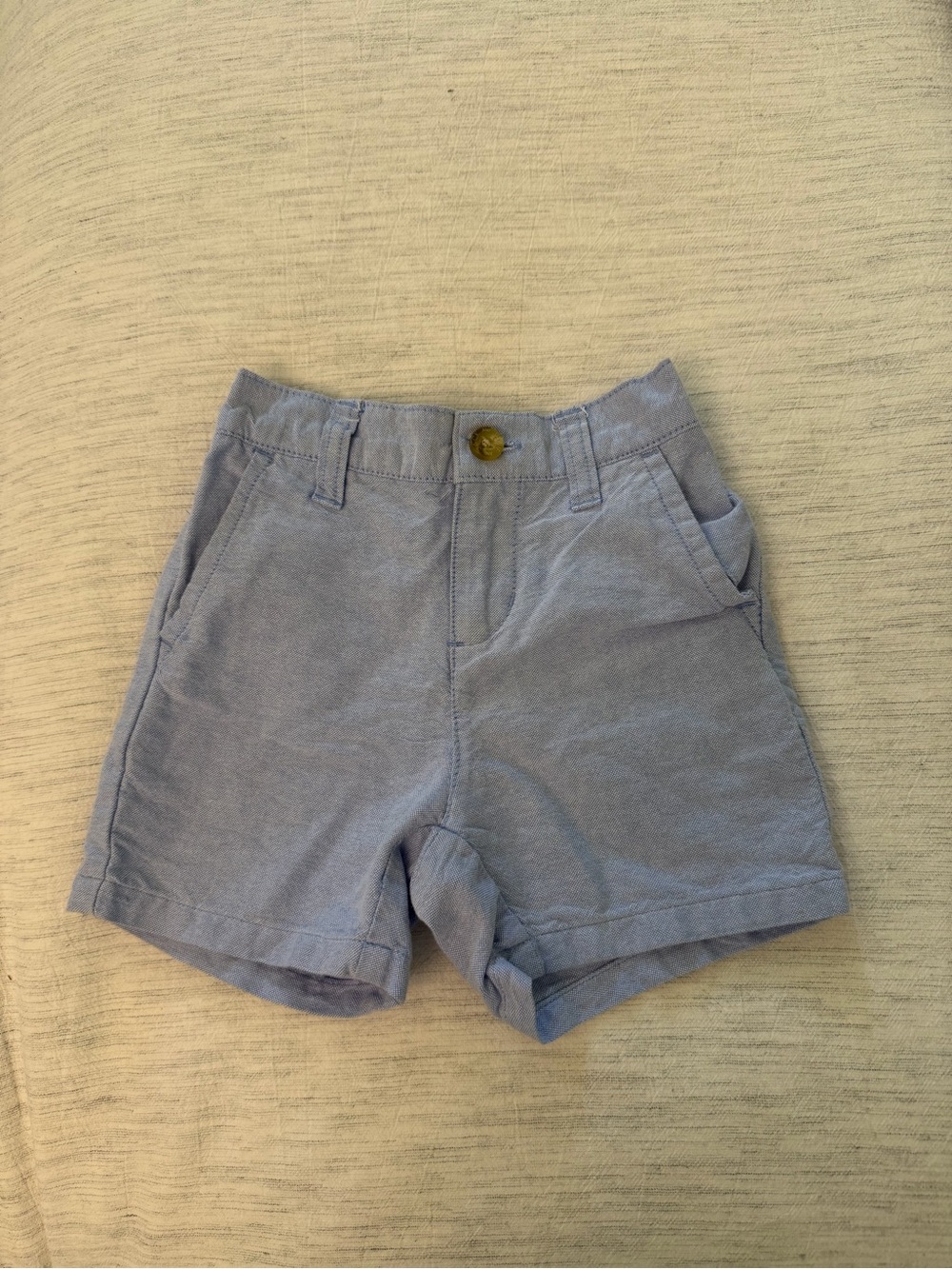 Janie and Jack Pale Blue Cotton Shorts